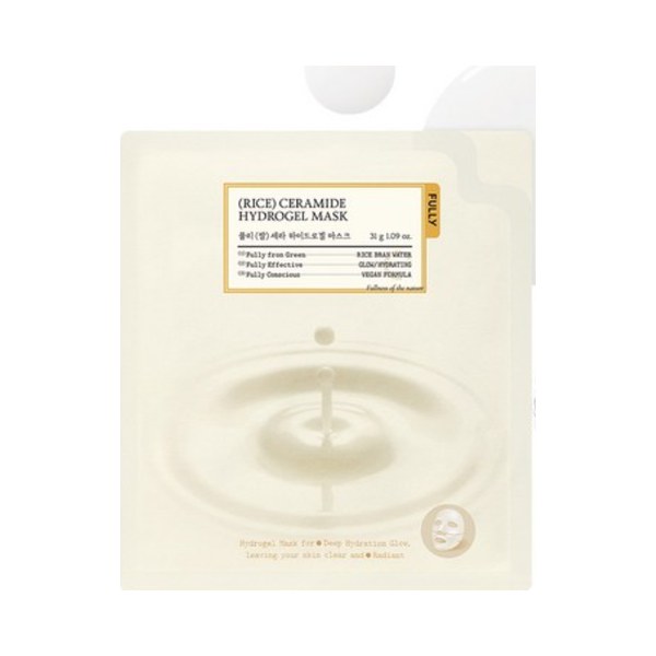FULLY (Rice) Ceramide Hydrogel Mask
